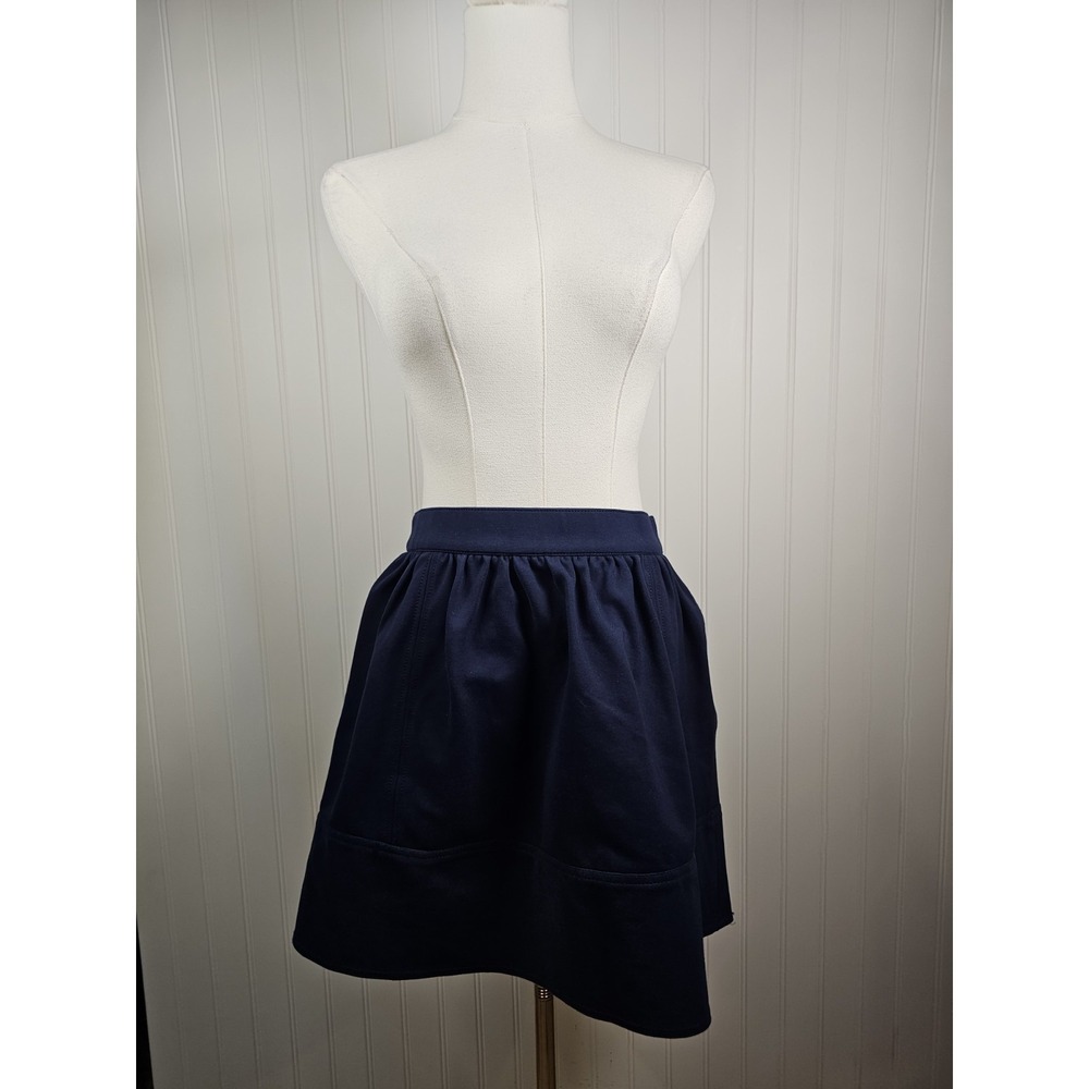 Madewell Pleated Navy Blue Skirt Women's Size 6 Tennis Preppy Pickleball